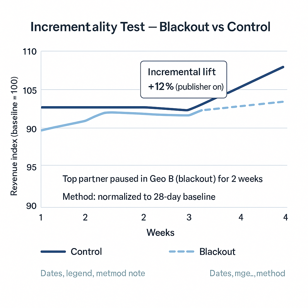 affiliate program incrementality