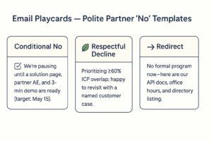 co‑marketing partnership due diligence