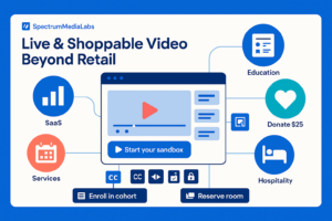 live video click to CRM